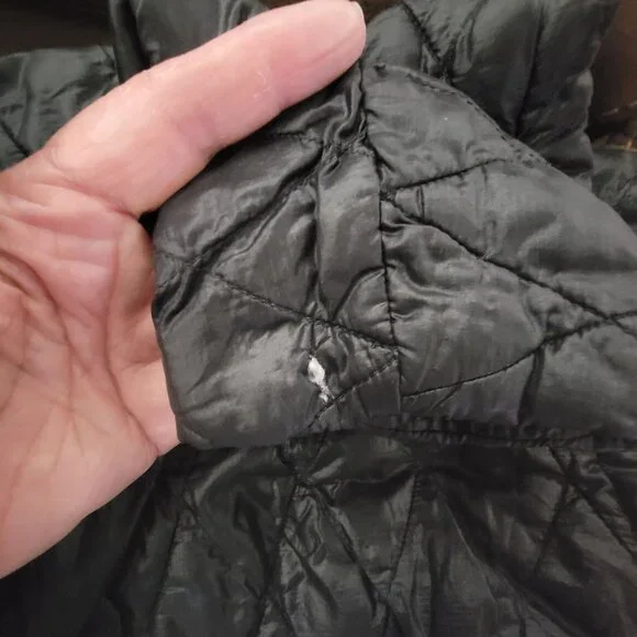The North Face Womens Thermoball Jacket S Black Quilted Lightweight Insulated - Picture 10 of 10